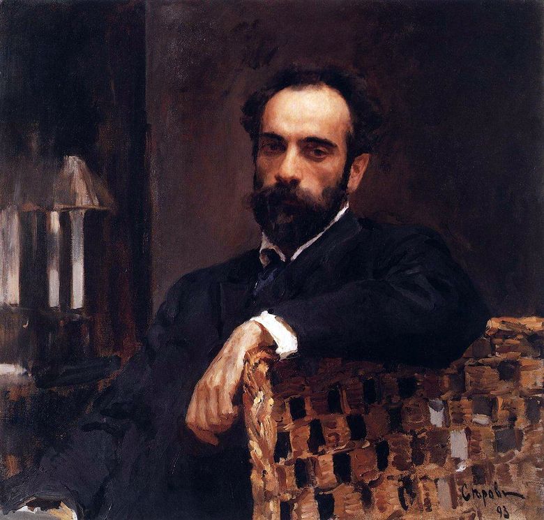 Portrait de I. I. Levitan   Valentin Serov