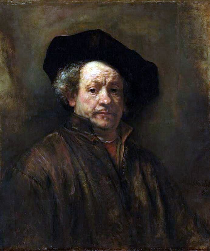 Autoportrait à 54 ans   Rembrandt Harmenszoon Van Rijn