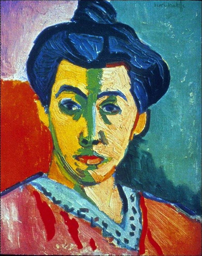Madame Matisse (La bande verte)   Henri Matisse