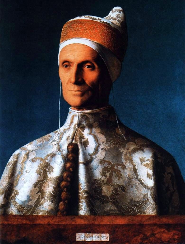 Portrait du Doge Leonardo Loredan   Giovanni Bellini