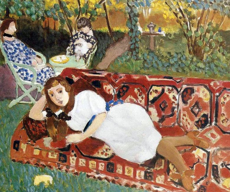 Jeunes femmes au jardin   Henri Matisse