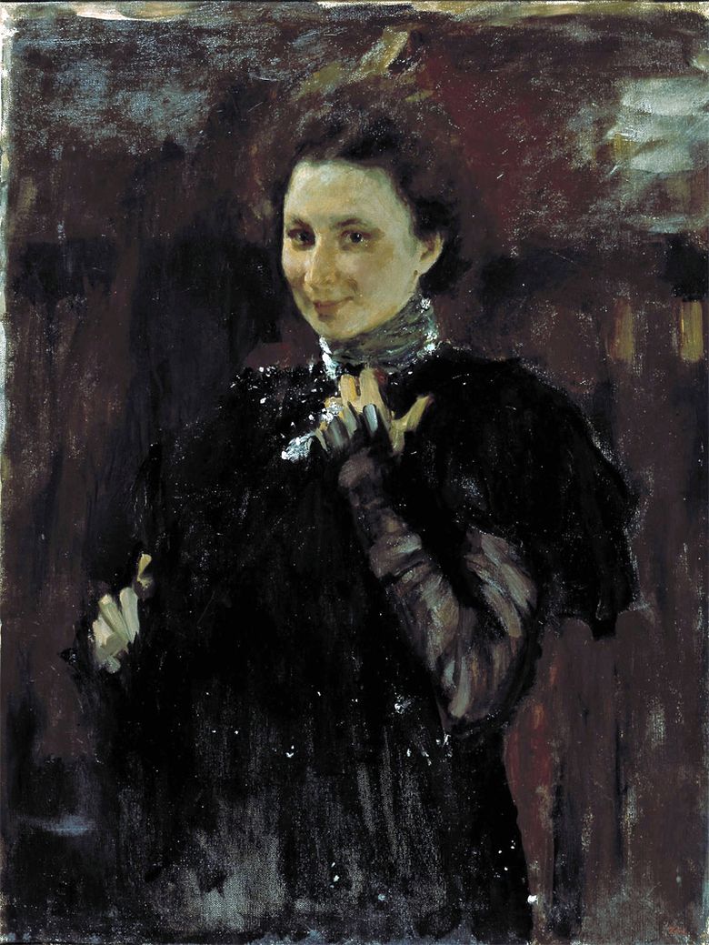 Portrait de M. K. Olive   Valentin Serov
