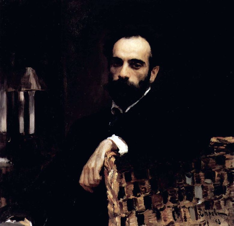 Portrait de lartiste I. I. Levitan   Valentin Serov