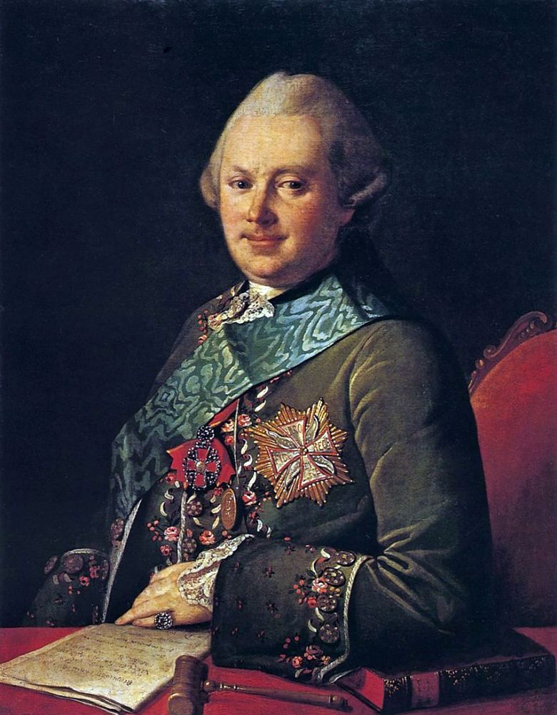 Portrait du Prince A. A. Vyazemsky   Karl Ludwig Khristinek