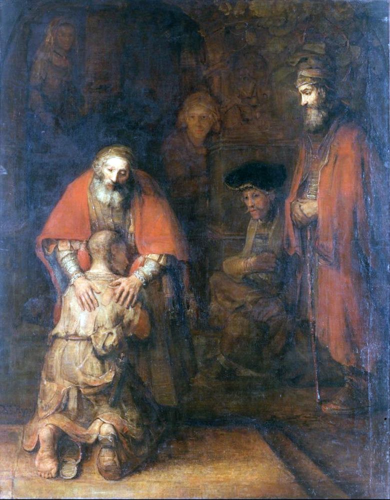 Le retour du fils prodigue   Rembrandt Harmenszoon Van Rijn