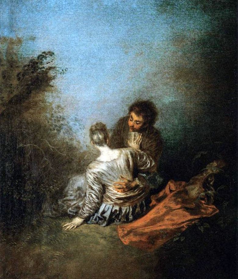 Gaffe (Chance)   Jean Antoine Watteau