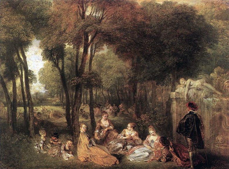 Champs Yenisei   Jean Antoine Watteau