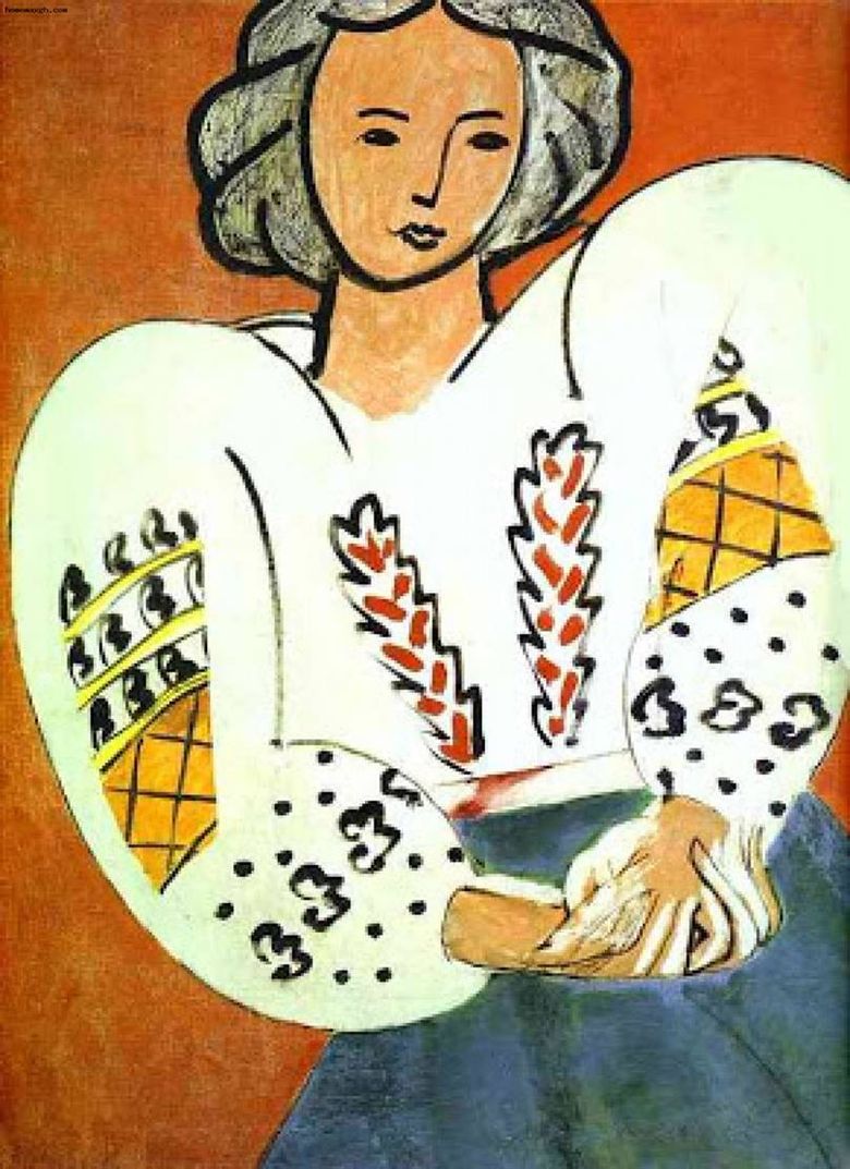 Chemisier roumain   Henri Matisse