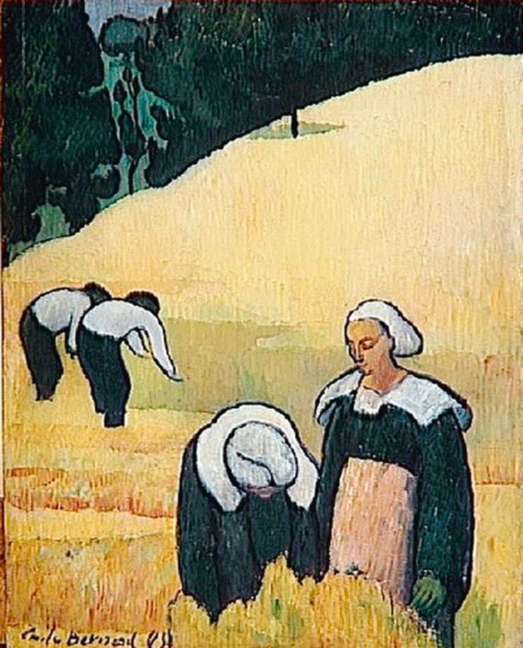 Paysage breton   Emile Bernard