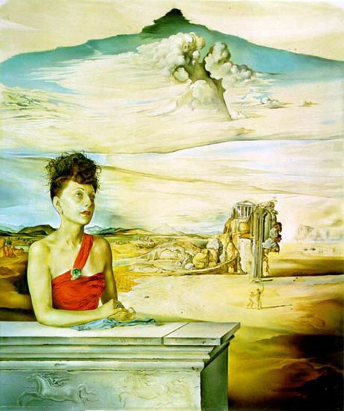 Portrait de Mme Jack Warner   Salvador Dali