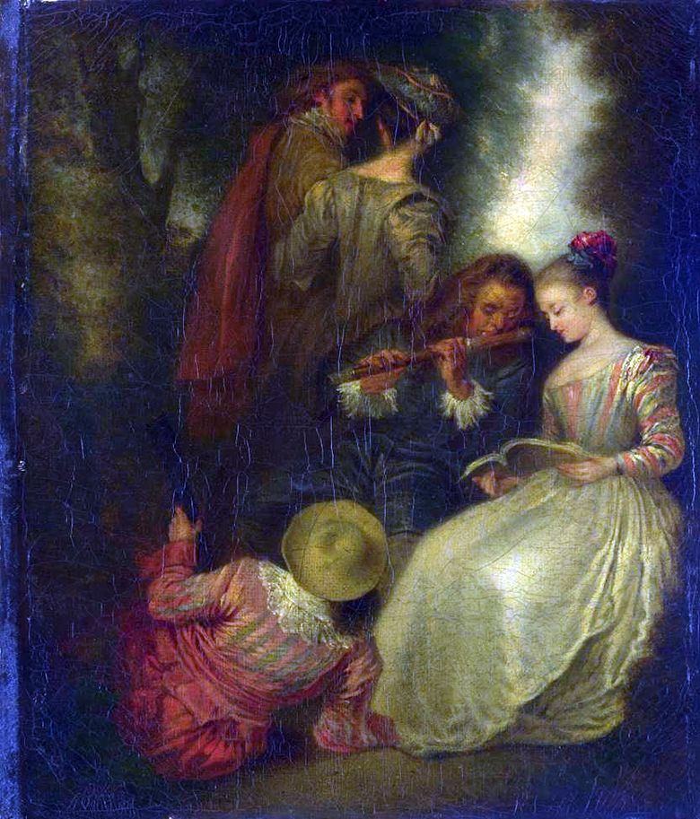 Harmonie totale   Jean Antoine Watteau