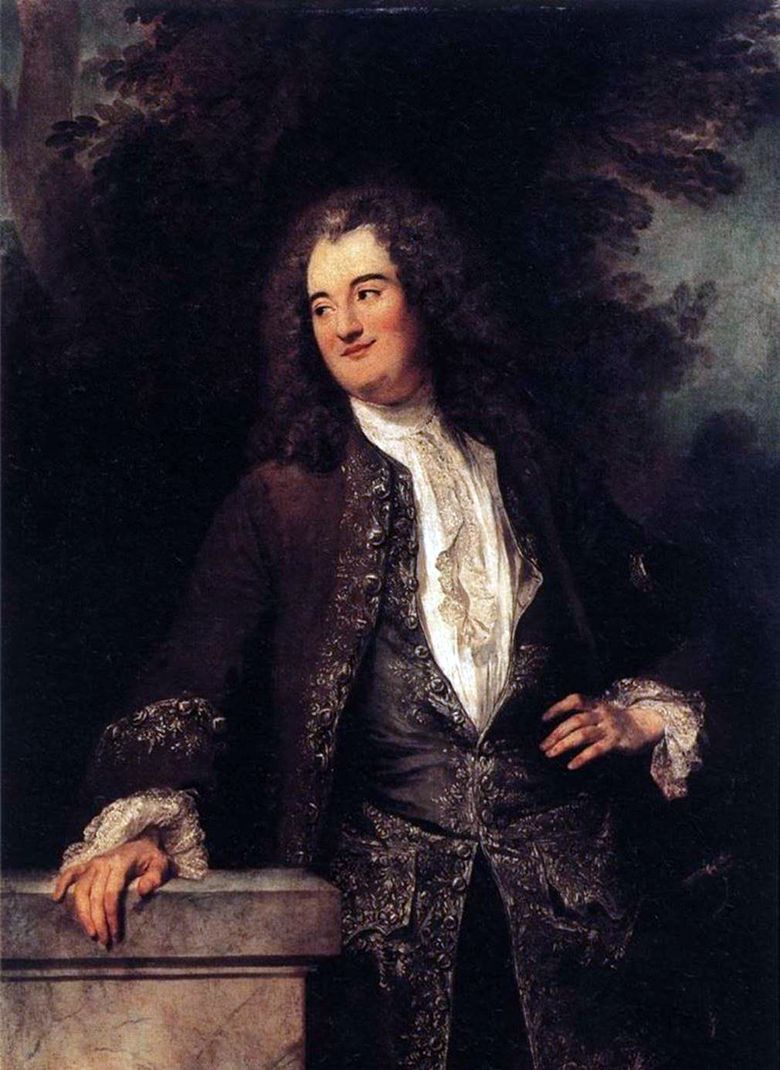 Portrait dun cavalier   Jean Antoine Watteau