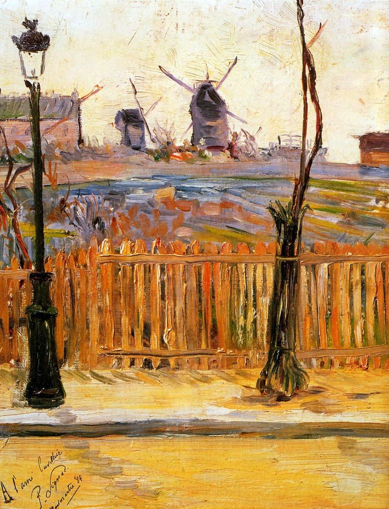 Moulins de Montmartre   Paul Signac