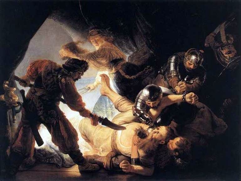 Aveuglement de Samson   Rembrandt Harmenszoon Van Rijn