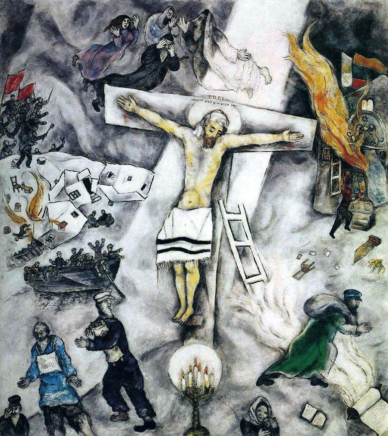 Crucifix blanc   Marc Chagall