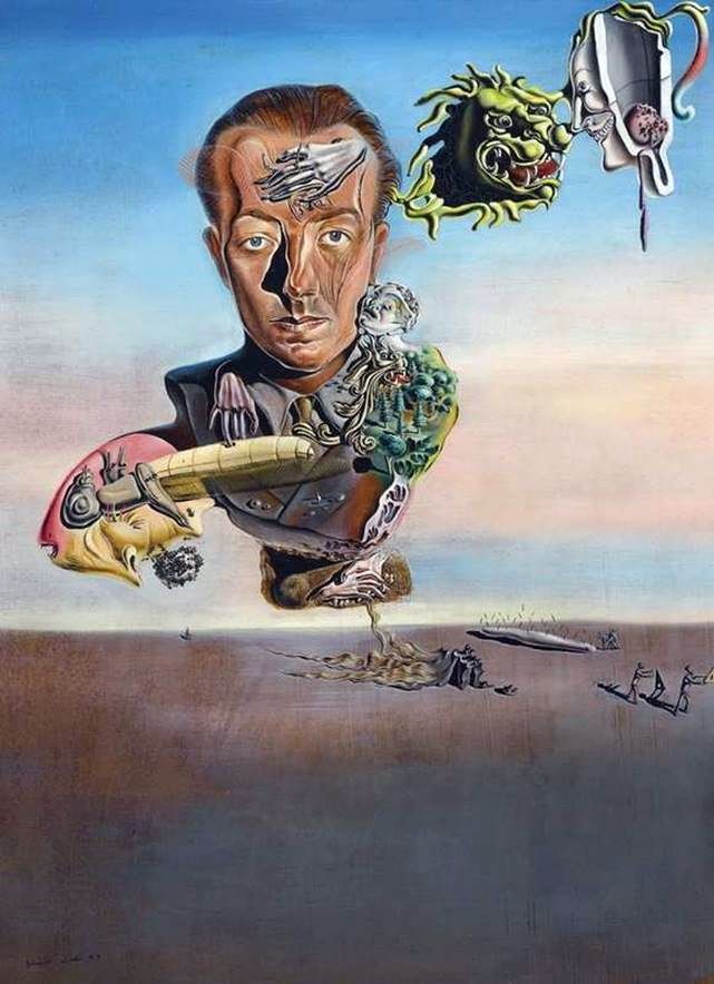 Portrait de Paul Eluard   Salvador Dali