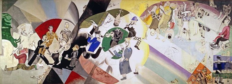 Introduction au nouveau théâtre juif   Marc Chagall
