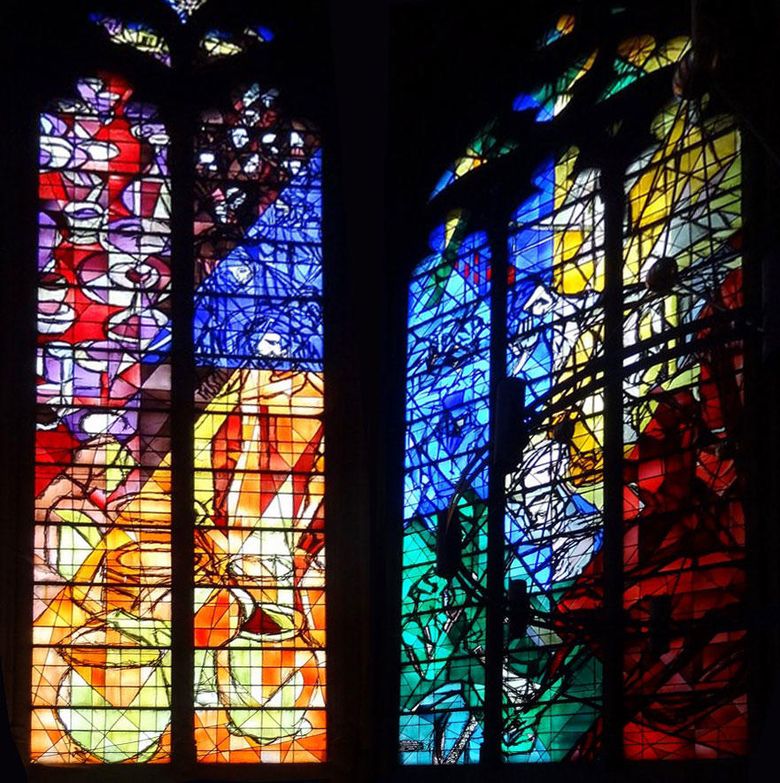 Vitraux de la cathédrale Saint Étienne de Metz   Marc Chagall