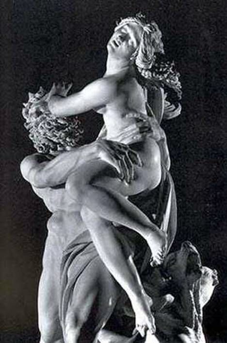 Enlèvement de Proserpine (fragment)   Lorenzo Bernini