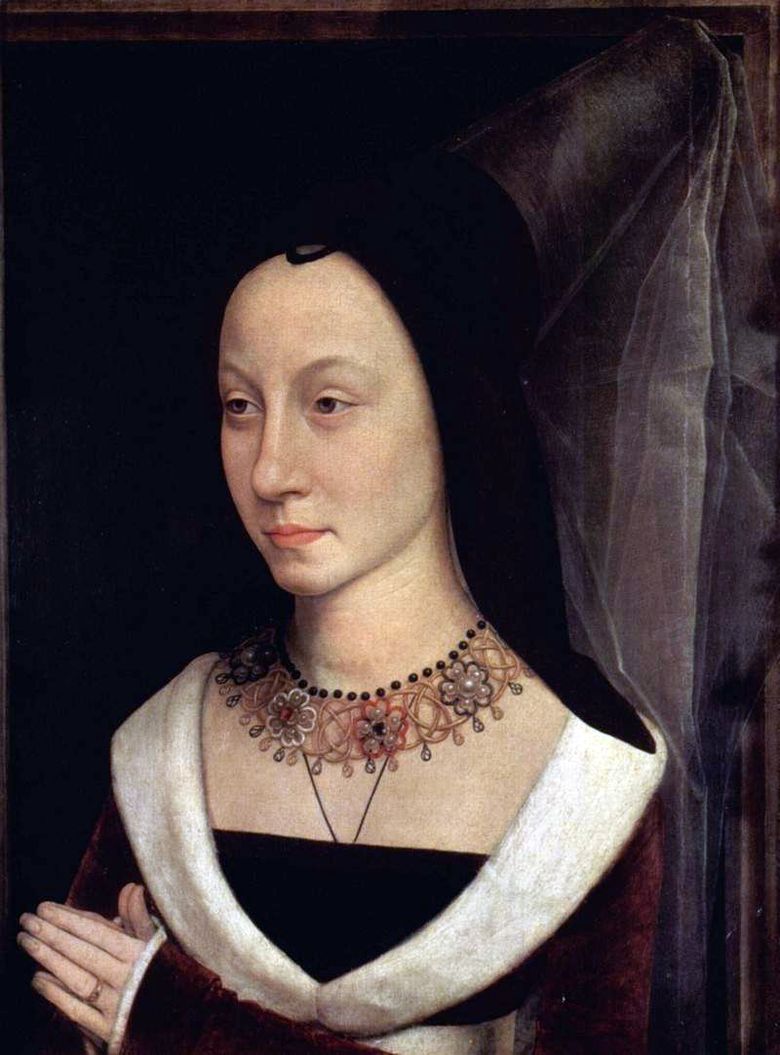 Portrait de Maria Baroncelli   Hans Memling