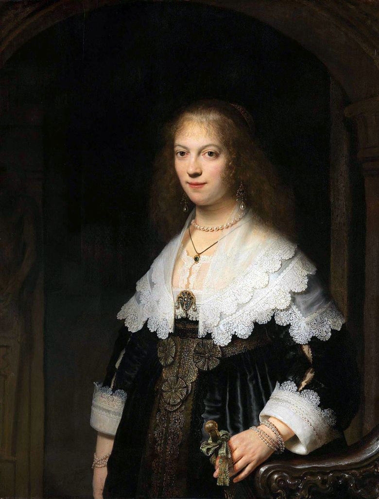Portrait de Mary Trip   Rembrandt Harmenszoon Van Rijn