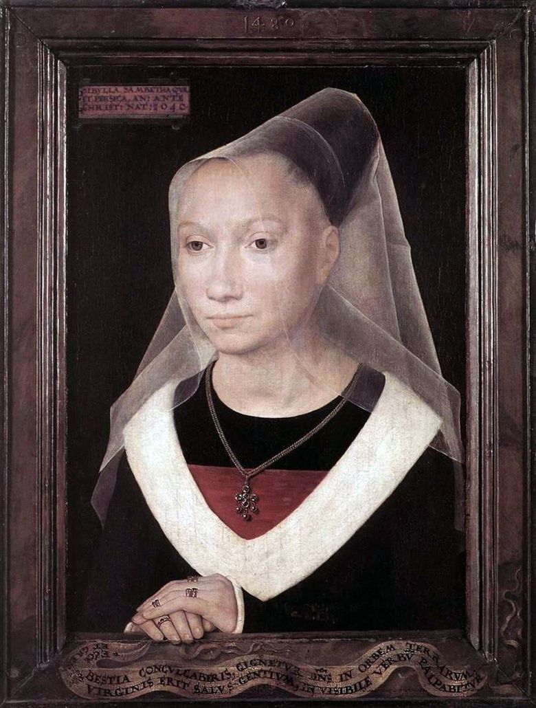 Portrait de Maria Morel   Hans Memling
