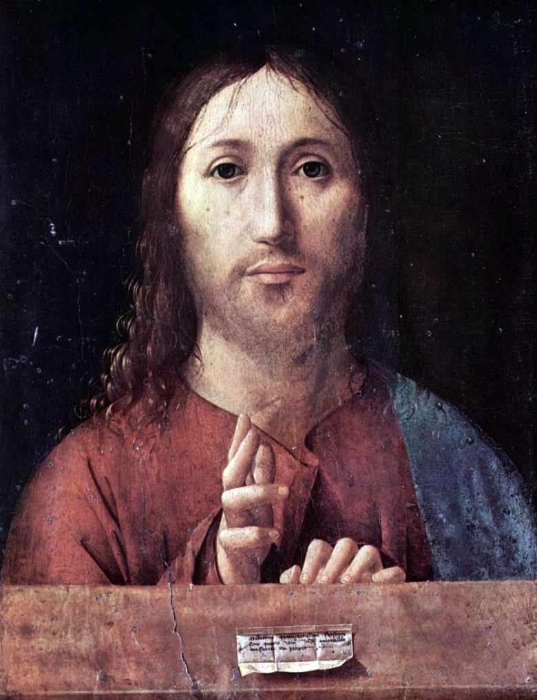 Bénédiction du Christ   Antonello da Messina
