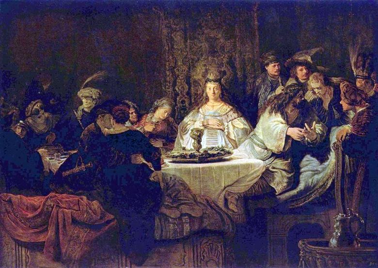 Puzzles Samson à la table de mariage   Rembrandt Harmenszoon Van Rijn