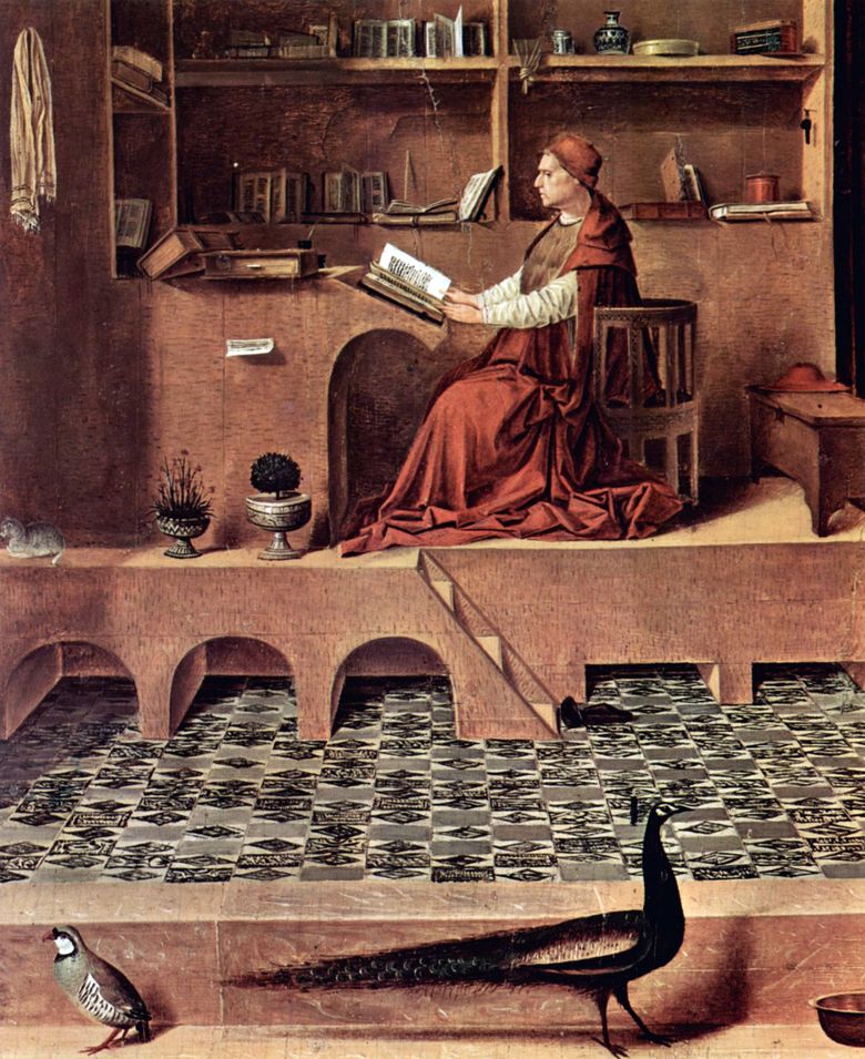 Saint Jérôme dans la cellule   Antonello da Messina