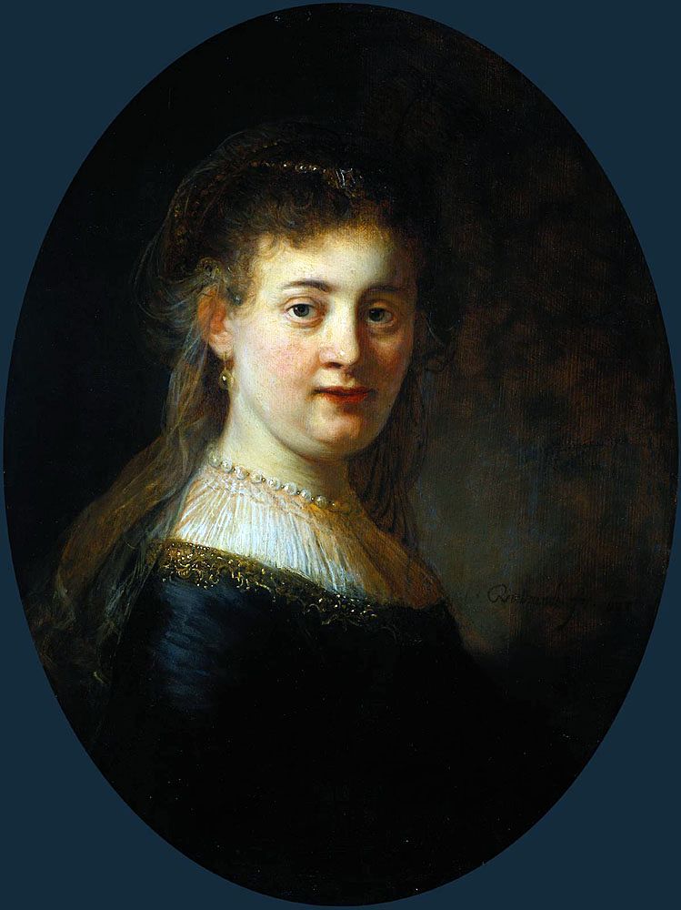 Saskia van Eilenburch   Rembrandt Harmenszoon Van Rijn