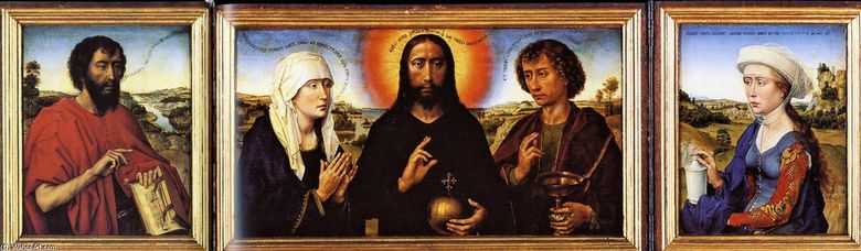 Triptyque du mariage   Rogier van der Weyden