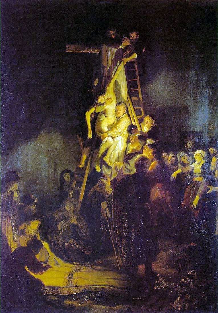 Descente de croix   Rembrandt Harmenszoon Van Rijn