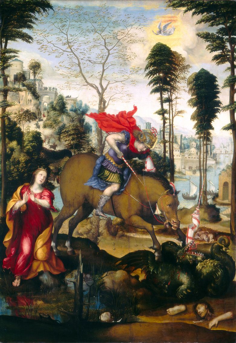 Saint Georges et le dragon   Sodoma