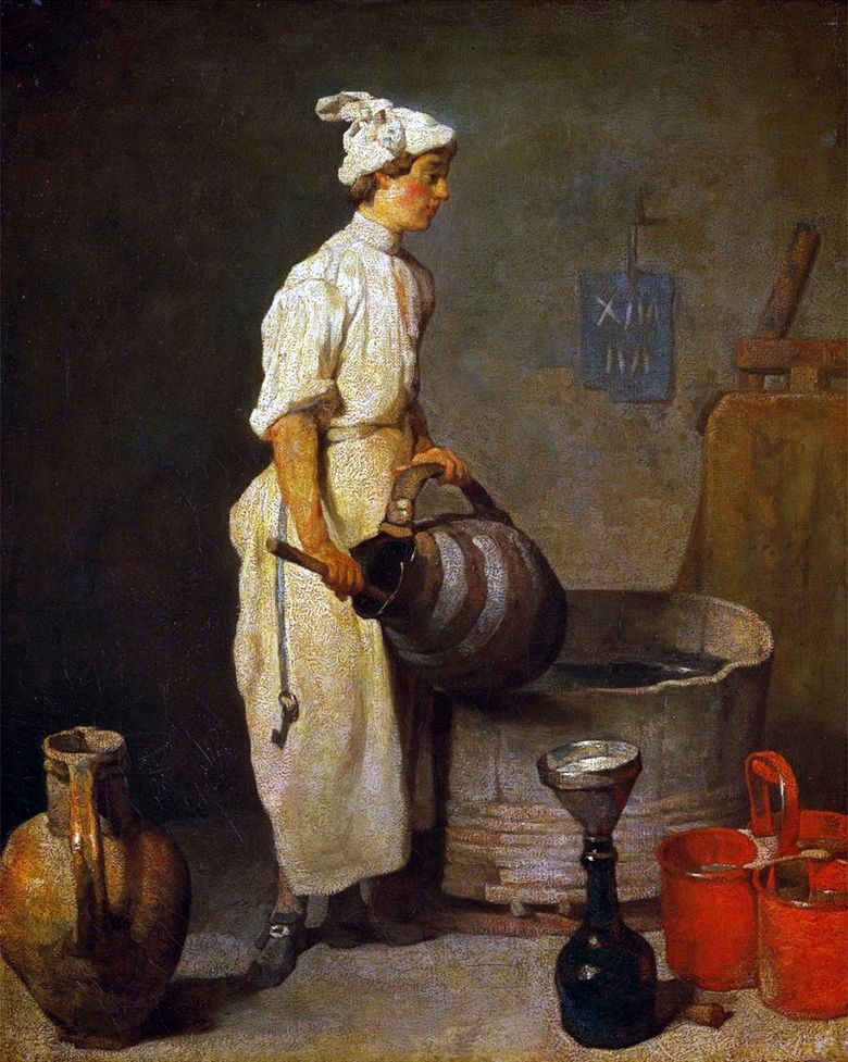 Au sous sol   Jean Baptiste Simeon Chardin