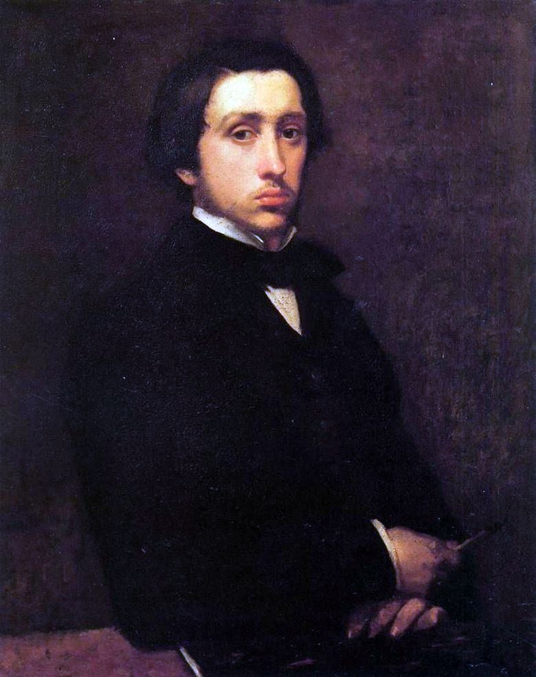 Autoportrait   Edgar Degas