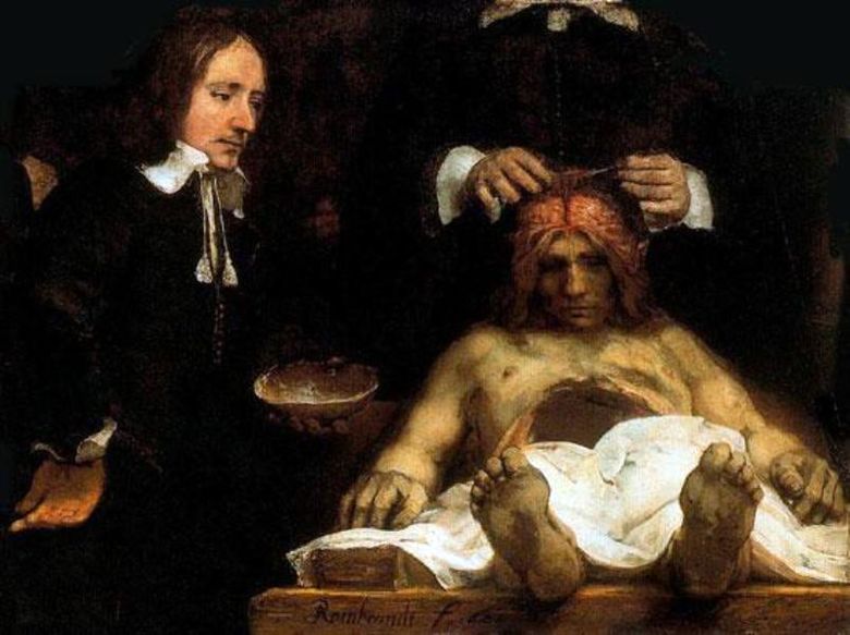 Leçon danatomie du Dr Daiman   Rembrandt Harmenszoon Van Rijn