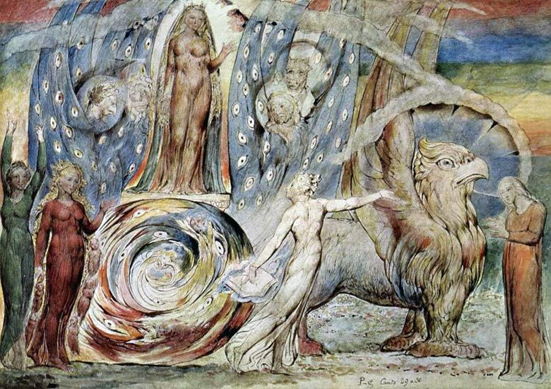 Dante et Beatrice   William Blake