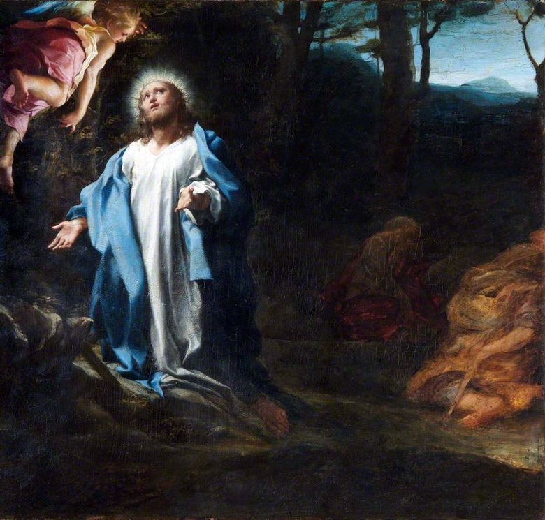Prière dans le jardin de Gethsémani   Correggio (Antonio Allegri)