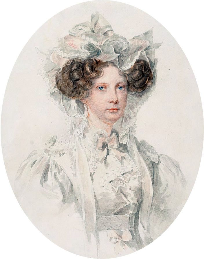 Portrait de la grande duchesse Alexandra Fedorovna   Peter Sokolov