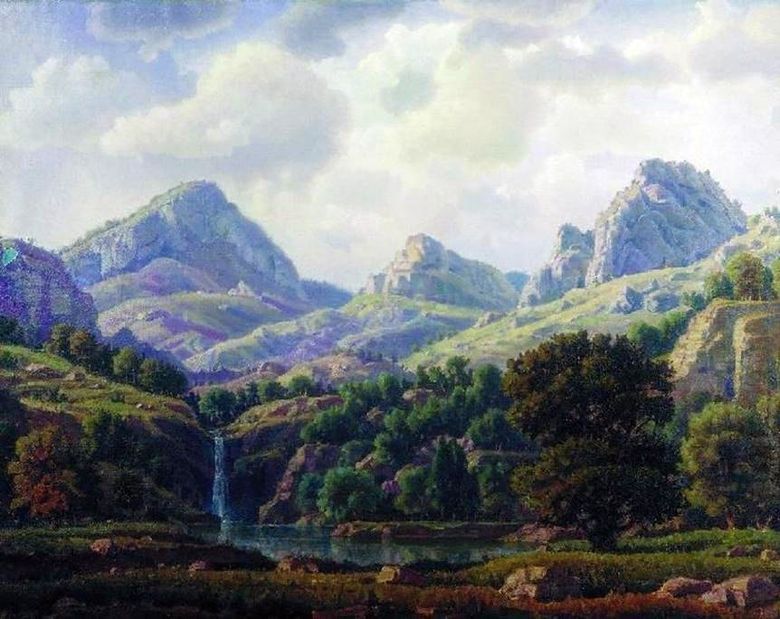 Paysage de montagne   Konstantin Bogaevsky