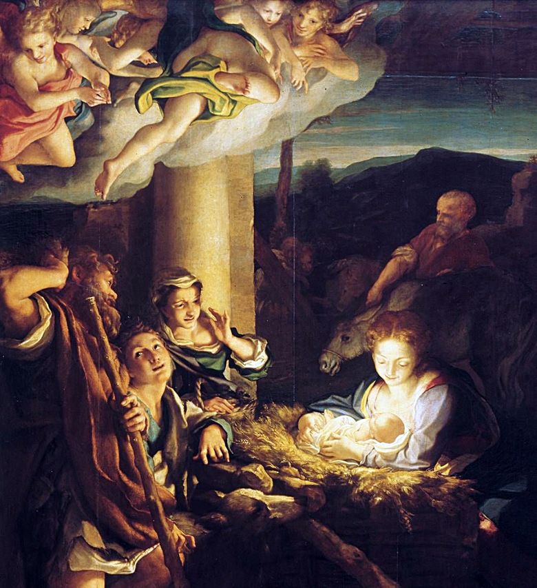 Nativité du Christ (nuit)   Correggio (Antonio Allegri)