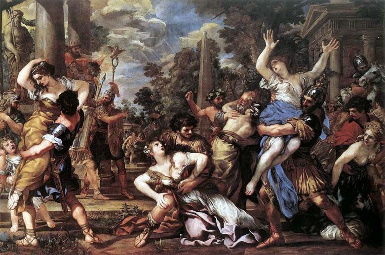 Lenlèvement des Sabines   Pietro da Cortona