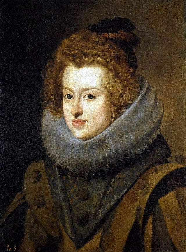 Portrait de linfante Maria Anna de la reine espagnole de Hongrie   Diego Velazquez