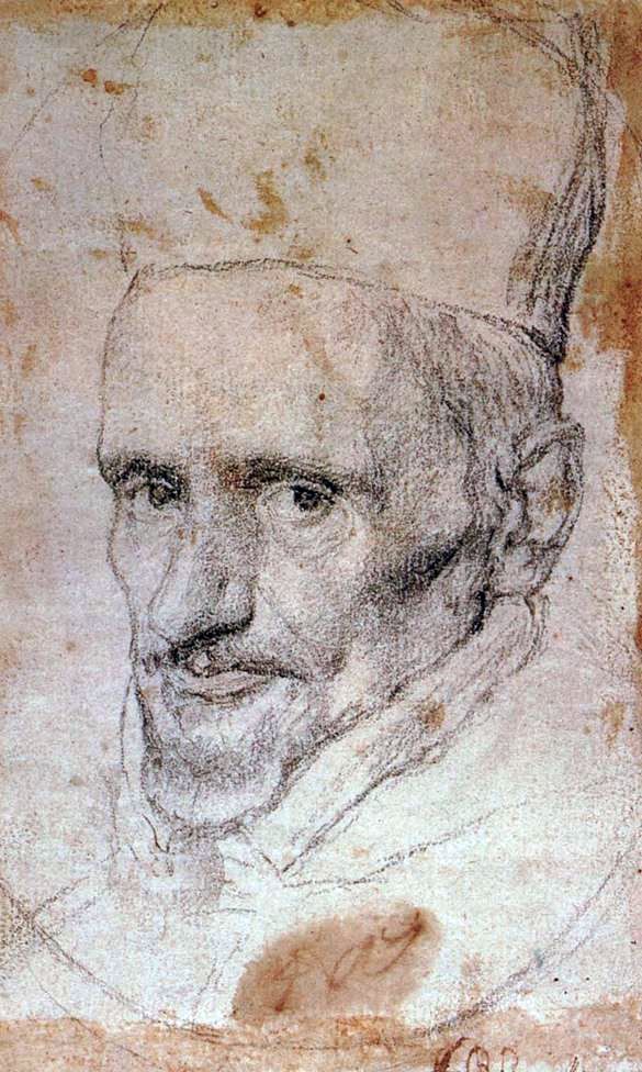Portrait du Cardinal Borgia   Diego Velazquez