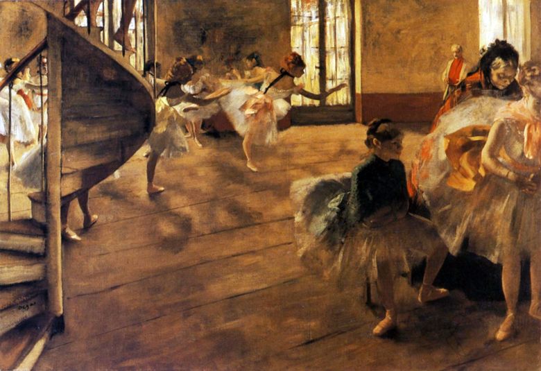 Répétition   Edgar Degas