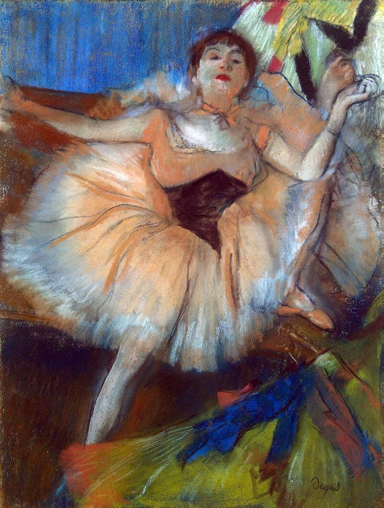 Danseur assis   Edgar Degas