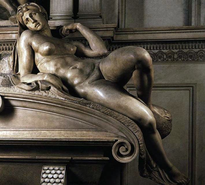 Matin (sculpture)   Michelangelo Buonarroti