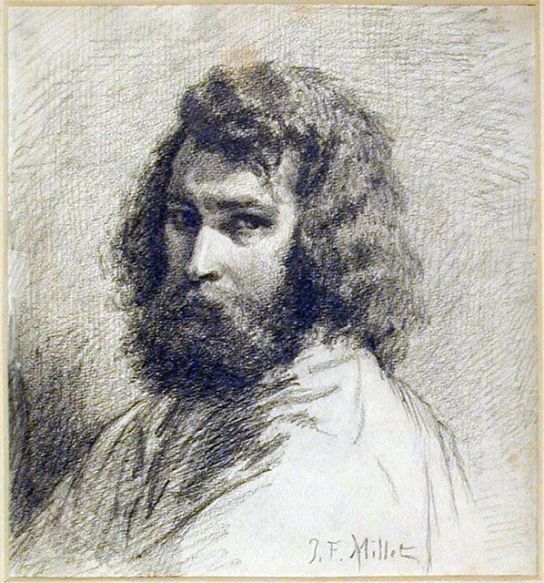 Autoportrait   Jean Francois Millet