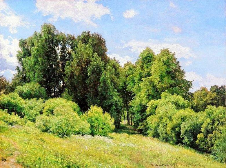 Clairière de la forêt (Polyanka)   Ivan Shishkin