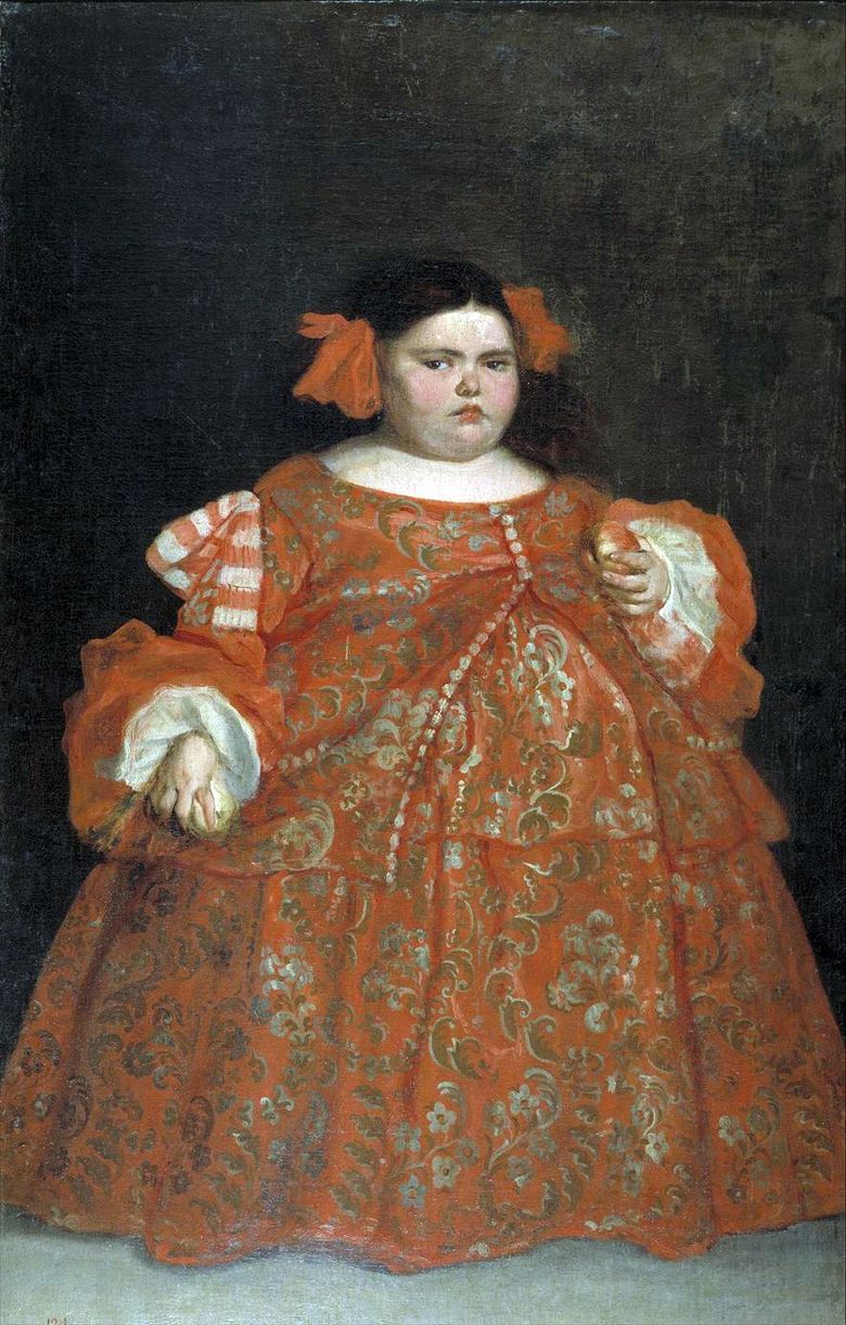 Portrait dEugenia Martinez Vallejo (la Monstre)   Juan Carreño de Miranda